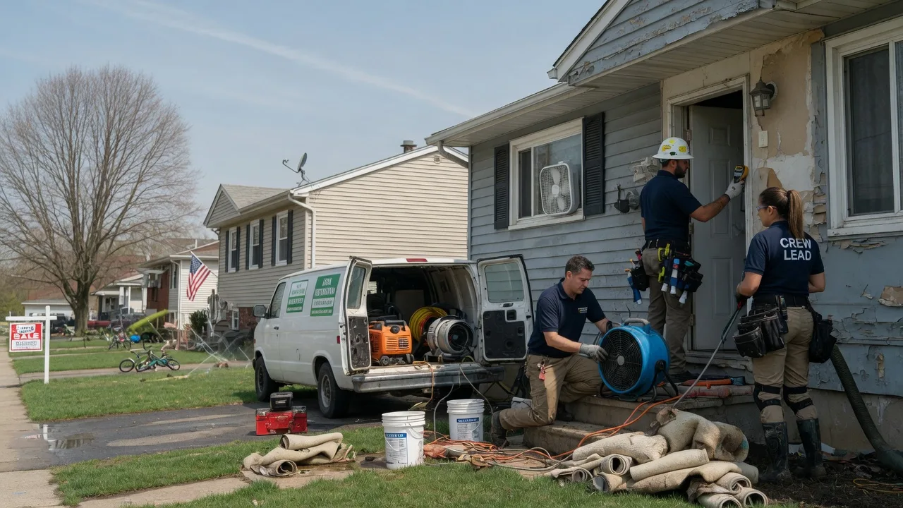 Flood Cleanup in Wernersville, PA near me