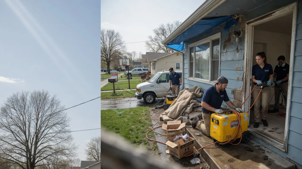 Basement Flood Cleanup in Wernersville, PA near me
